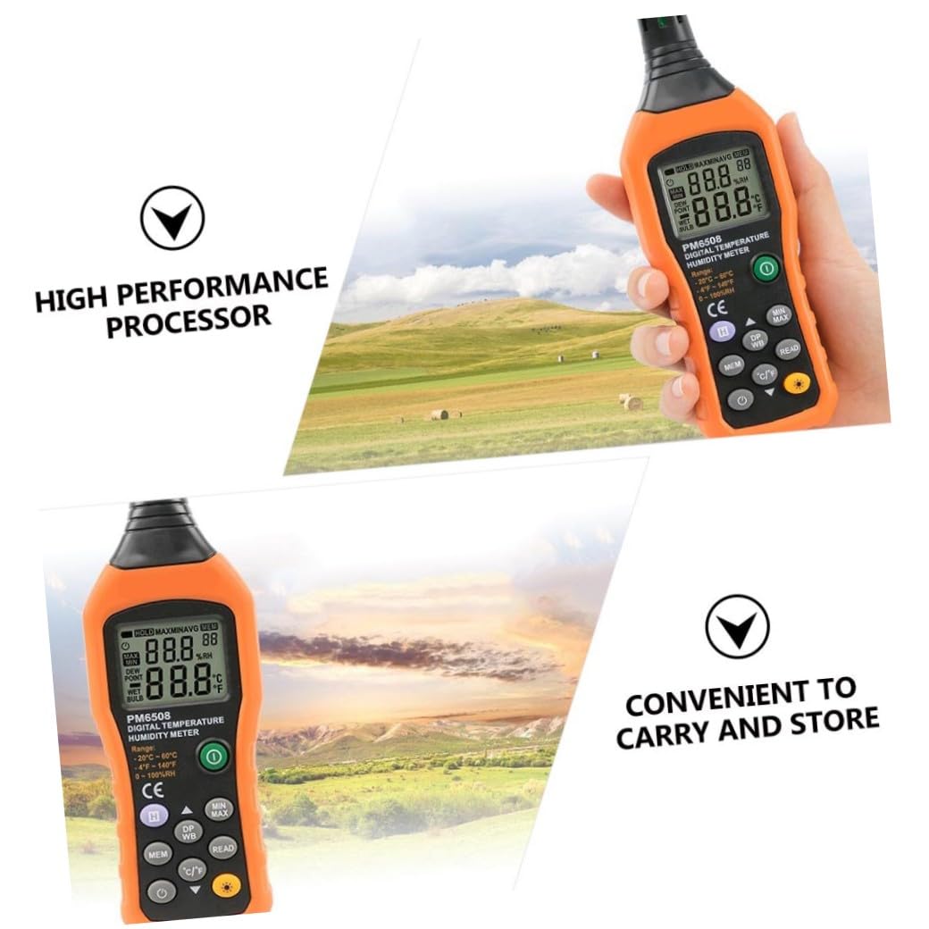Thermomètre-hygromètre Pm6508 Numérique de Mesure Industrielle Précise