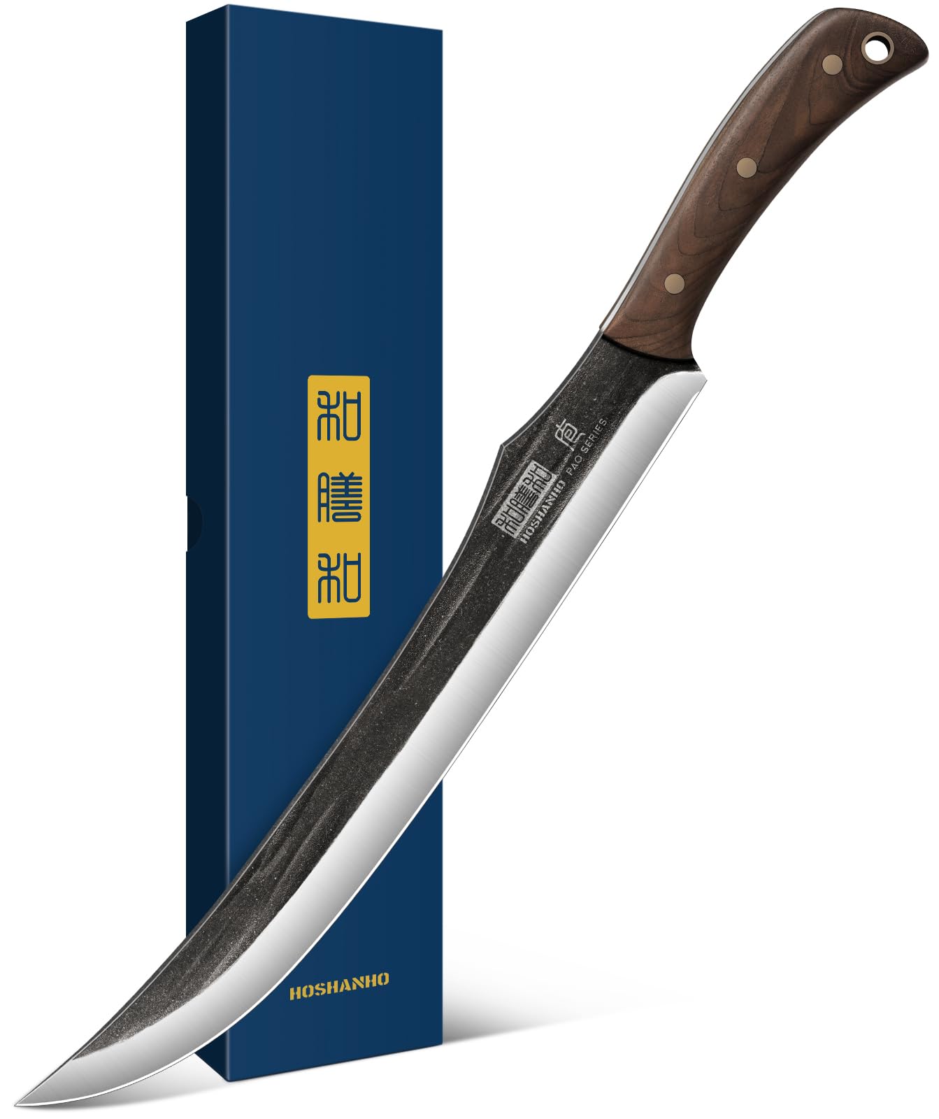 HOSHANHO 12" Carving Slicing Knife, Sharp Butcher Breaking Knife for BBQ