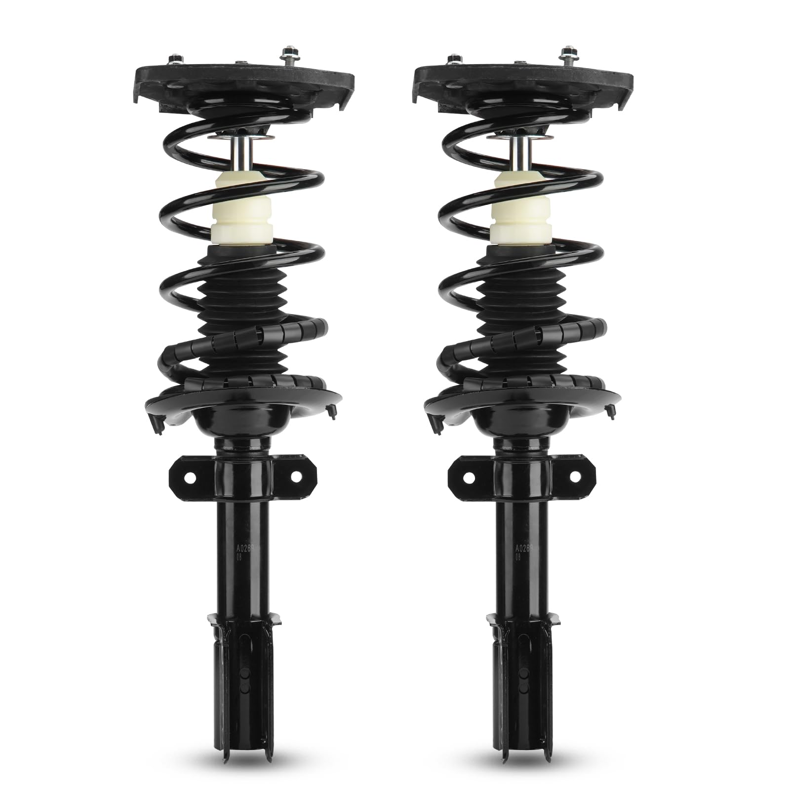 Front And Rear Suspension Strut Coil Spring And Shock Absorber Assembly Kit 4 Piece Compatible 2002 2007 Saturn Vue Without 19 Inch Wheels 3rd Row Seat 2003 - View #11