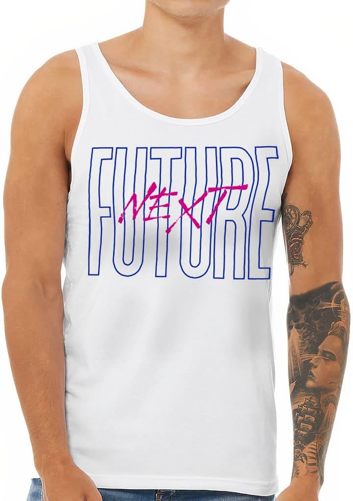 Future Next Tank - Minimalist Workout Tank - Unique Jersey Tank