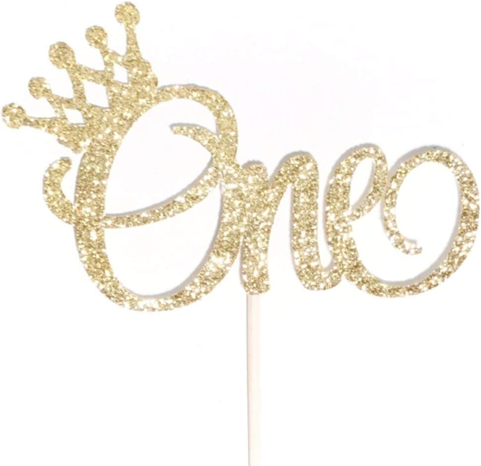 Atelier Elegance Prince One Cake Topper, Princess One opper, 1st Birthday, Tiara, Crown