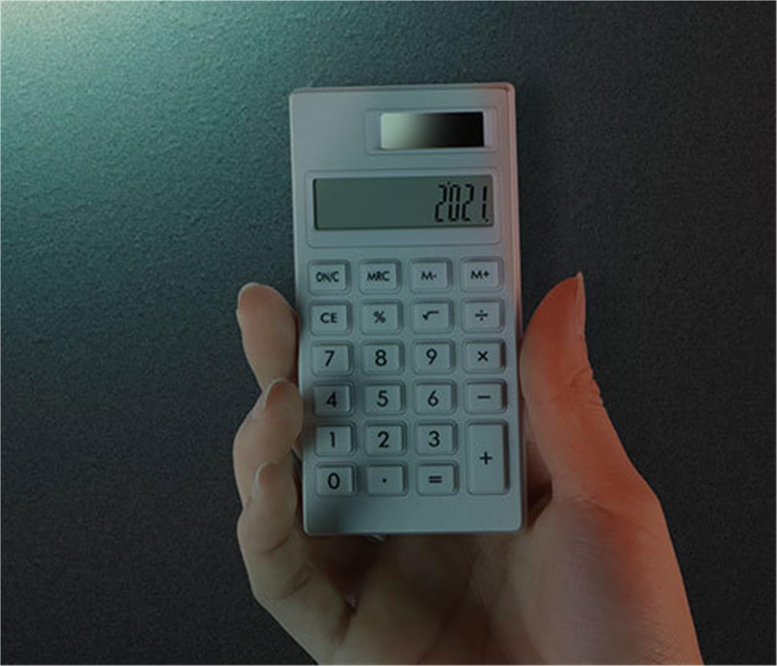 Calculatrice Calculateur De Batterie Solaire avec Affichage À 12 Chiffres Adapté La Maison Et Au Bureau Bureau Office