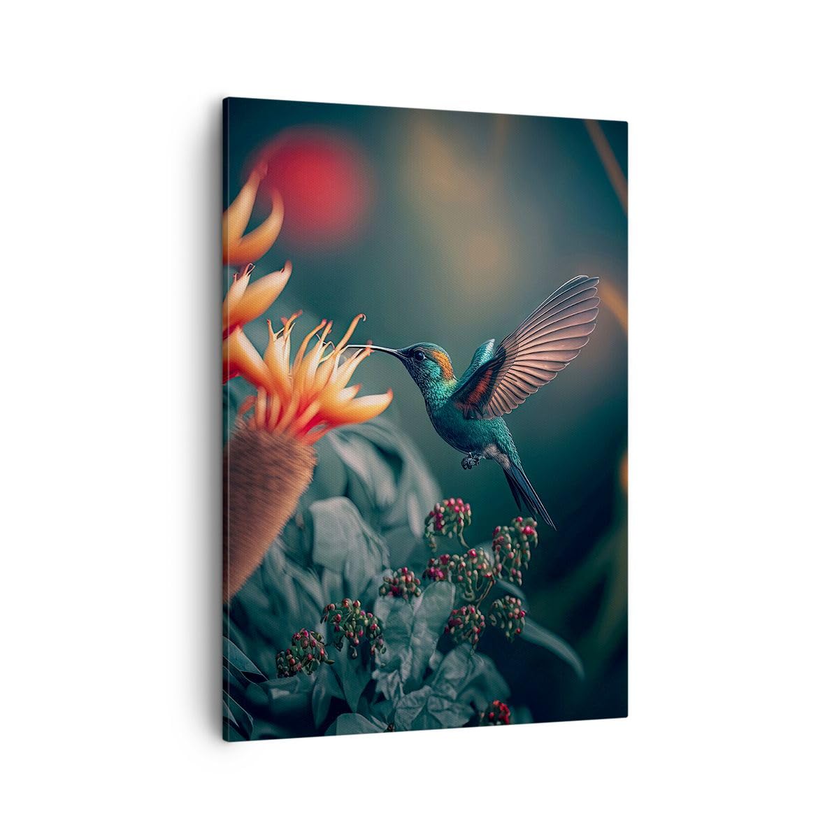 HLXZMCVBT Fleurs Oiseaux Impression Sur Toile De Peintures