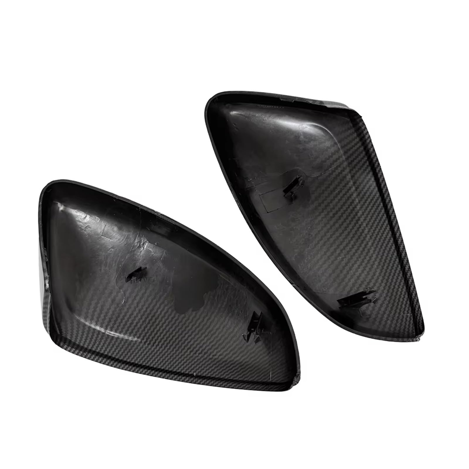Calotte Degli Specchietti Per Peugeot 208 2008 2012-2018 Copri Specchietto Retrovisore Laterale Ricambio Auto Rivestimento Esterno Parafango Calotta Specchio(BIANCO)