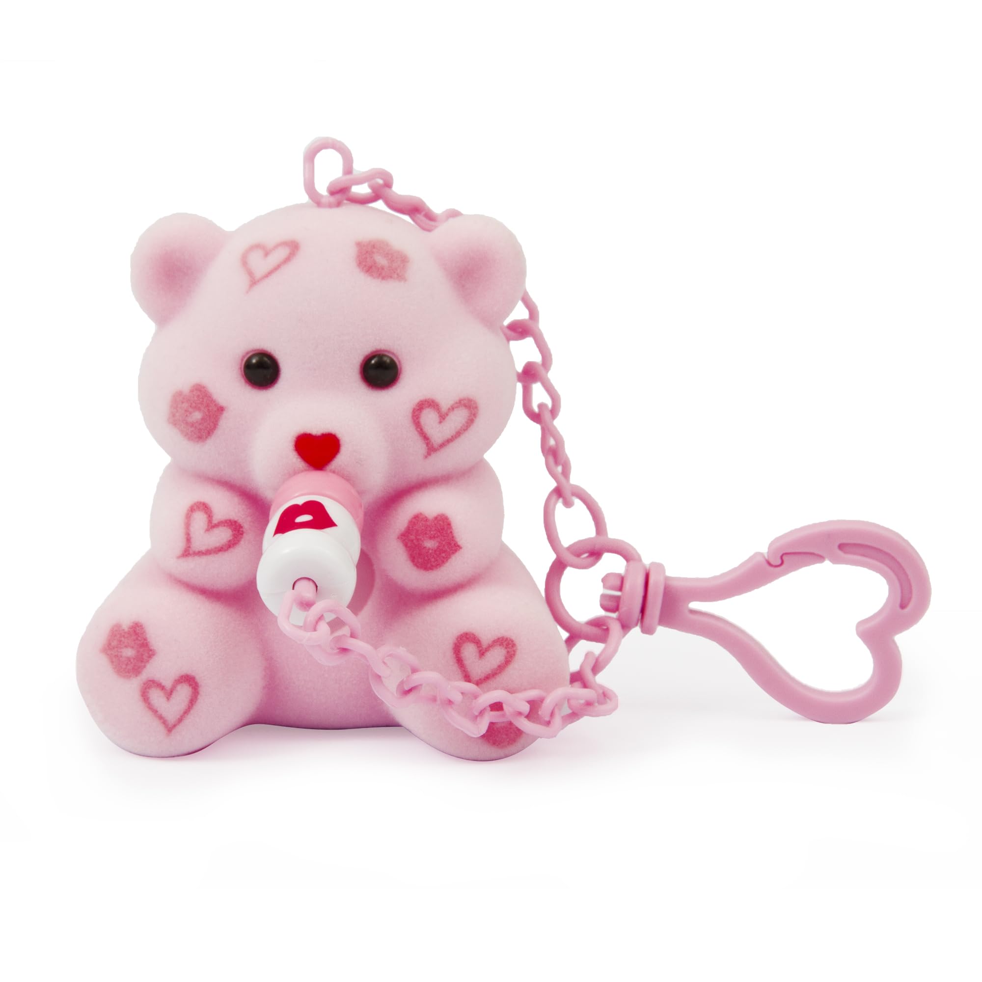 Giochi Preziosi COCCOLOTTI, interaktywny miś, który cię całuje, efekty świetlne, różowy wzór, dla dzieci od 3 lat, CCL093