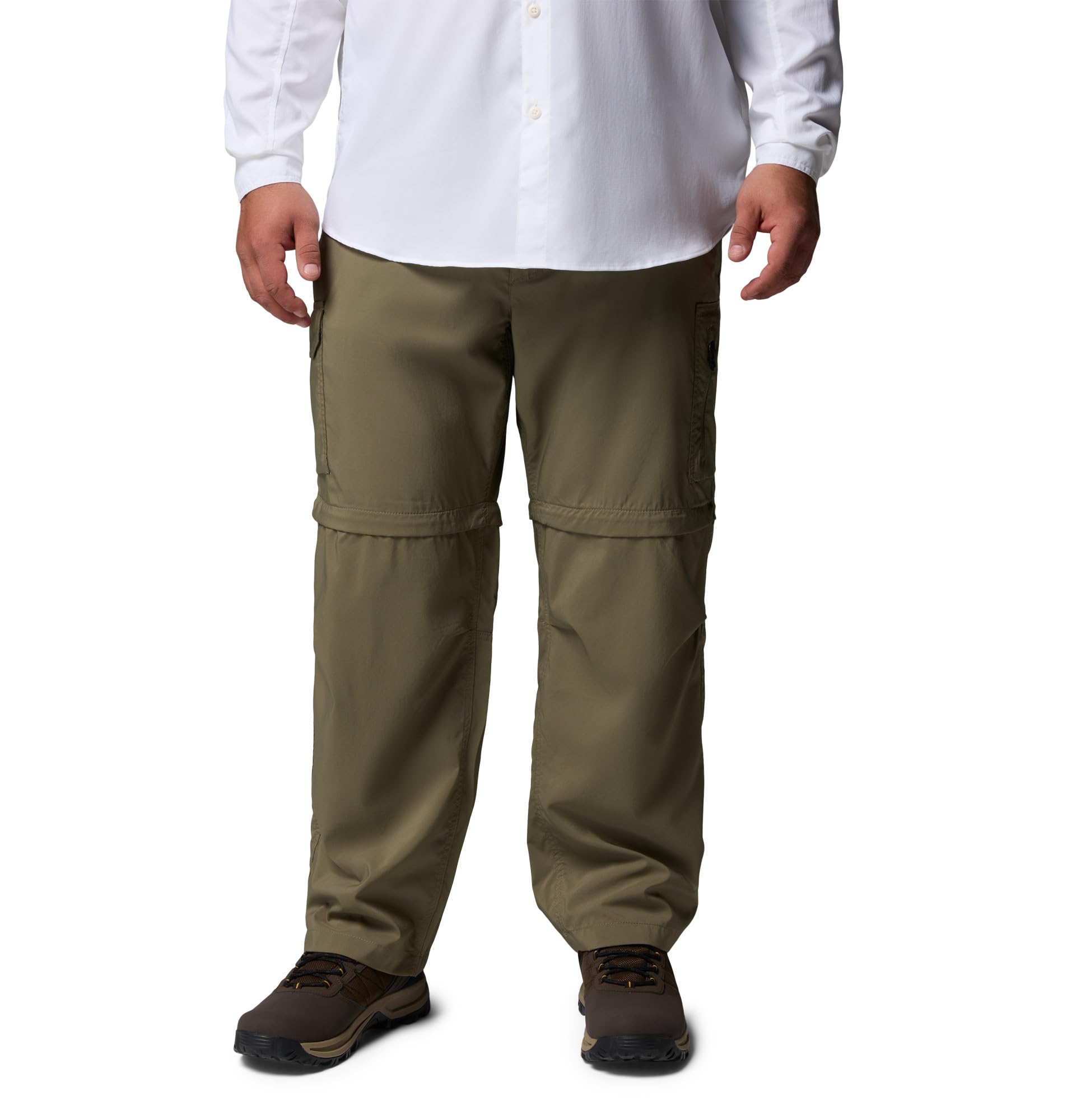 Columbia Pantalón Convertible Silver Ridge Utility - Pantalones de Senderismo Hombre