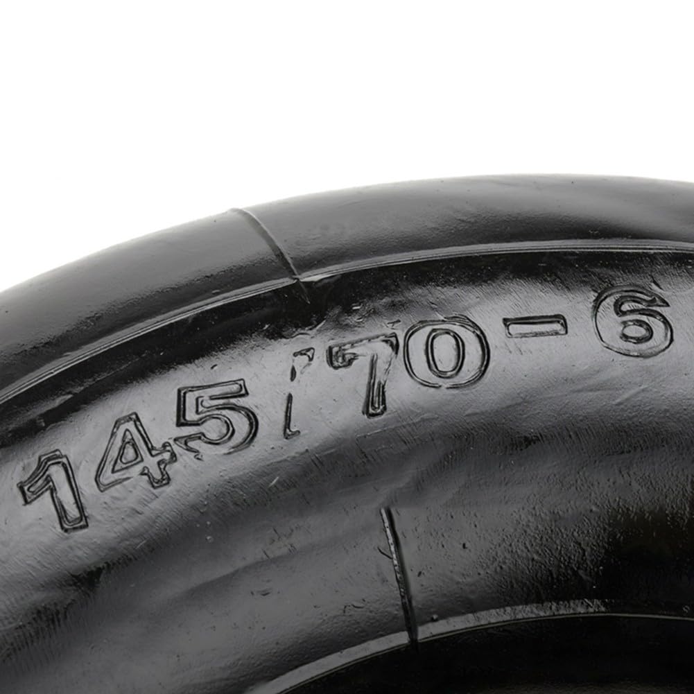 Camera d'aria con valvola TR-13 per pneumatici da 13 x 5,00-6 e 145/70-6 da utilizzare su, per go-kart, tosaerba, spazzaneve (confezione da 2)