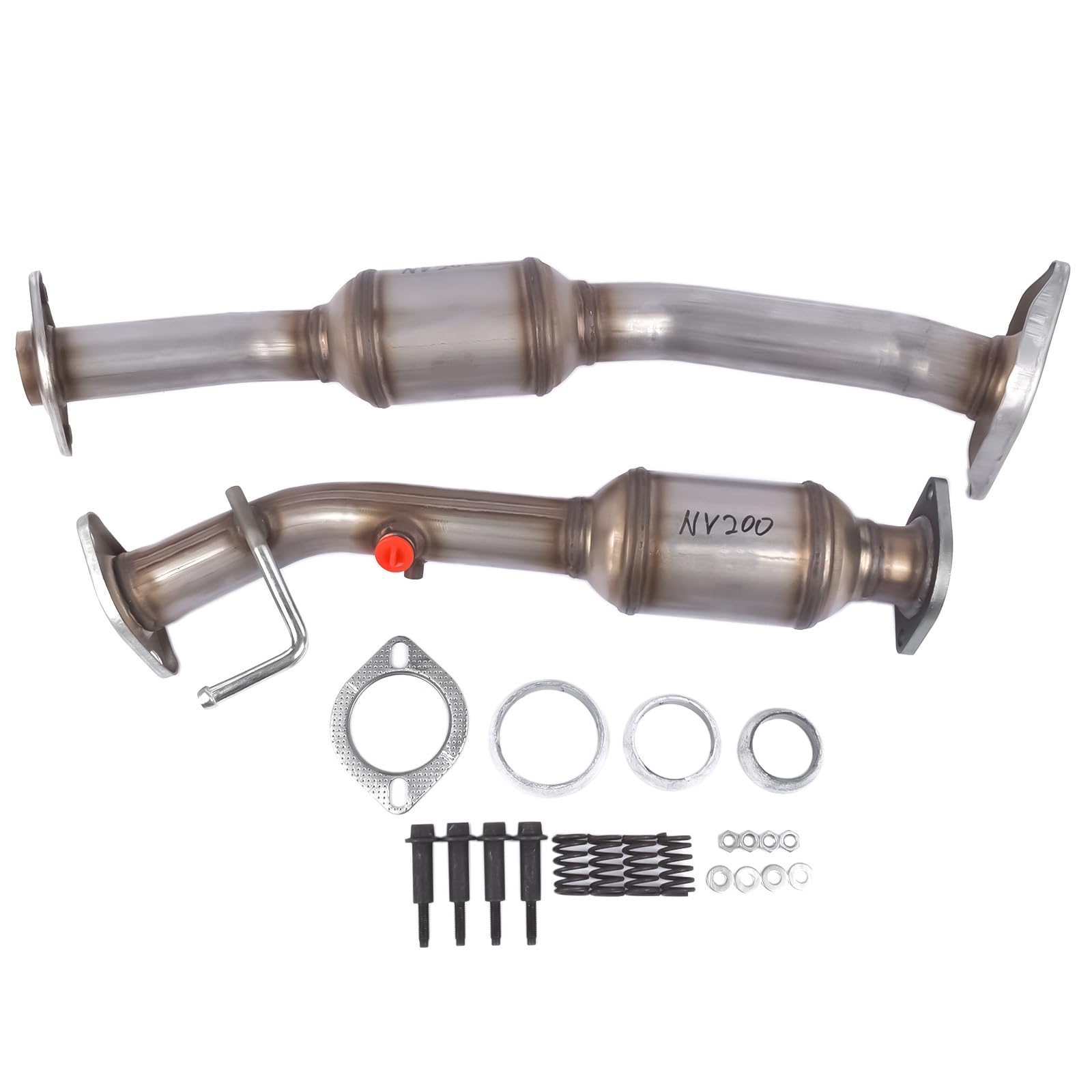 Amazon.com: NEWZQ Front & Rear Catalytic Converters Set Compatible