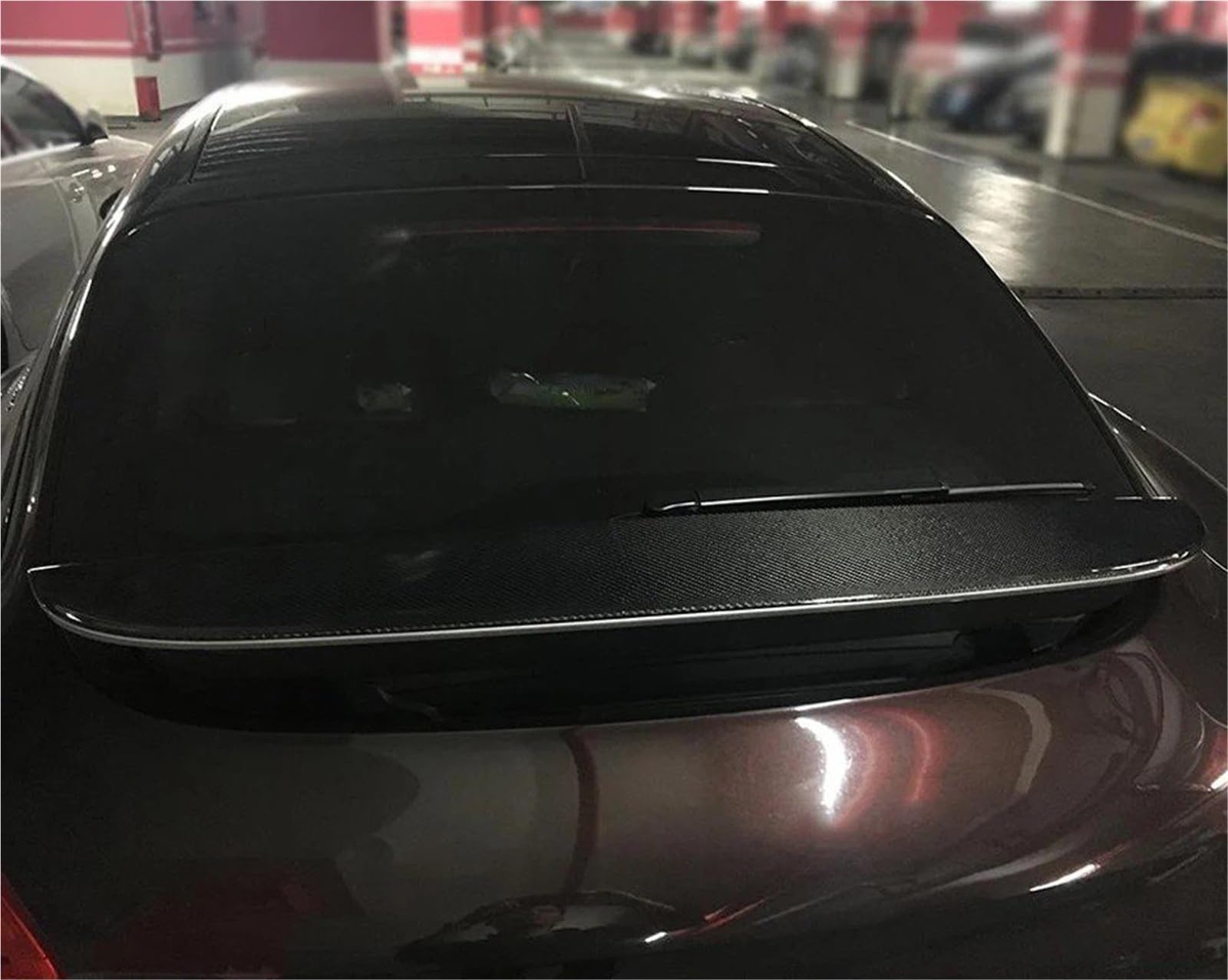Dla Porsche Dla Panamera Hatchback 4-Door 2014 2016 Spoiler Bagażnika Lotka Tylny Skrzydło Na Klapie Akcesoria Do Modyfikacji Karoserii Spojler Tylny Trunk Wing
