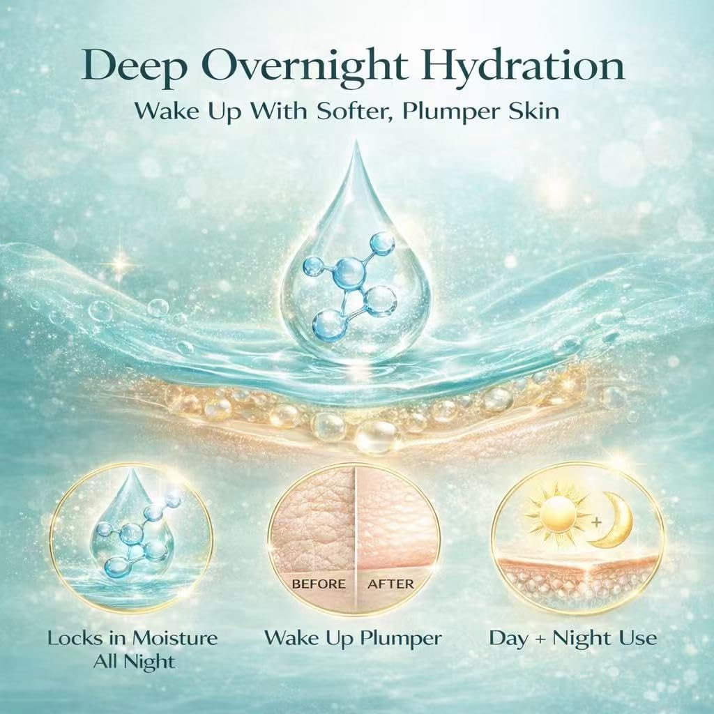 Face Neck Firming Cream Retinol Collagen Hyaluronic Acid Anti Aging Wrinkle Cream For Women Mens Face Neck Chest Jawline Tighten and Lift1.7 fl.oz - Image 6