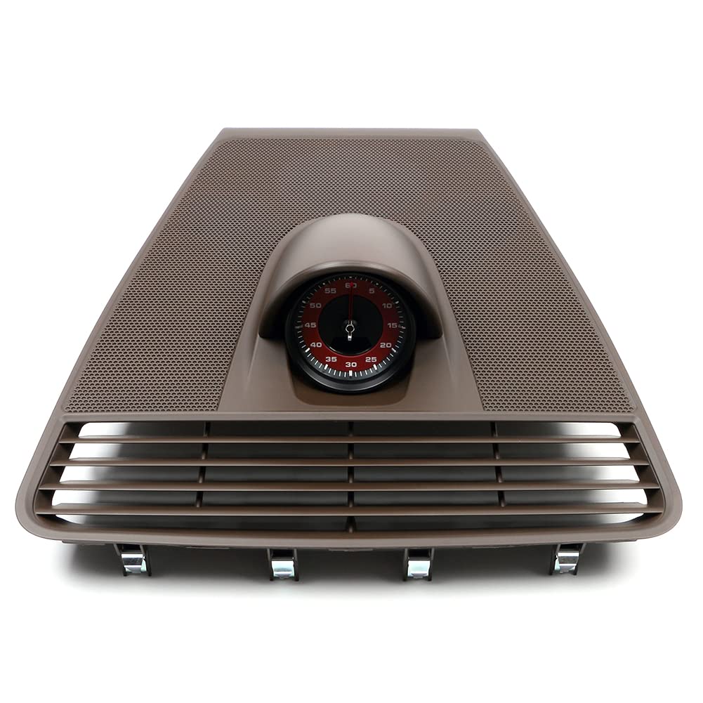 ihreesy Dashboard Panel Upper Cover,ABS Dashboard Panel Frame Cover Trim Replacement Fit for 2017-2021,Red