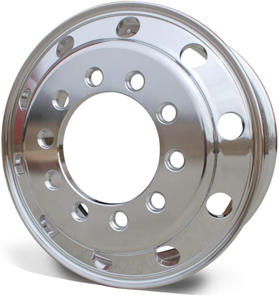 Accuride 24.5" x 8.25" Aluminum 10 on 11.25" Stud Pilot BUDD Wheel (27599SP)
