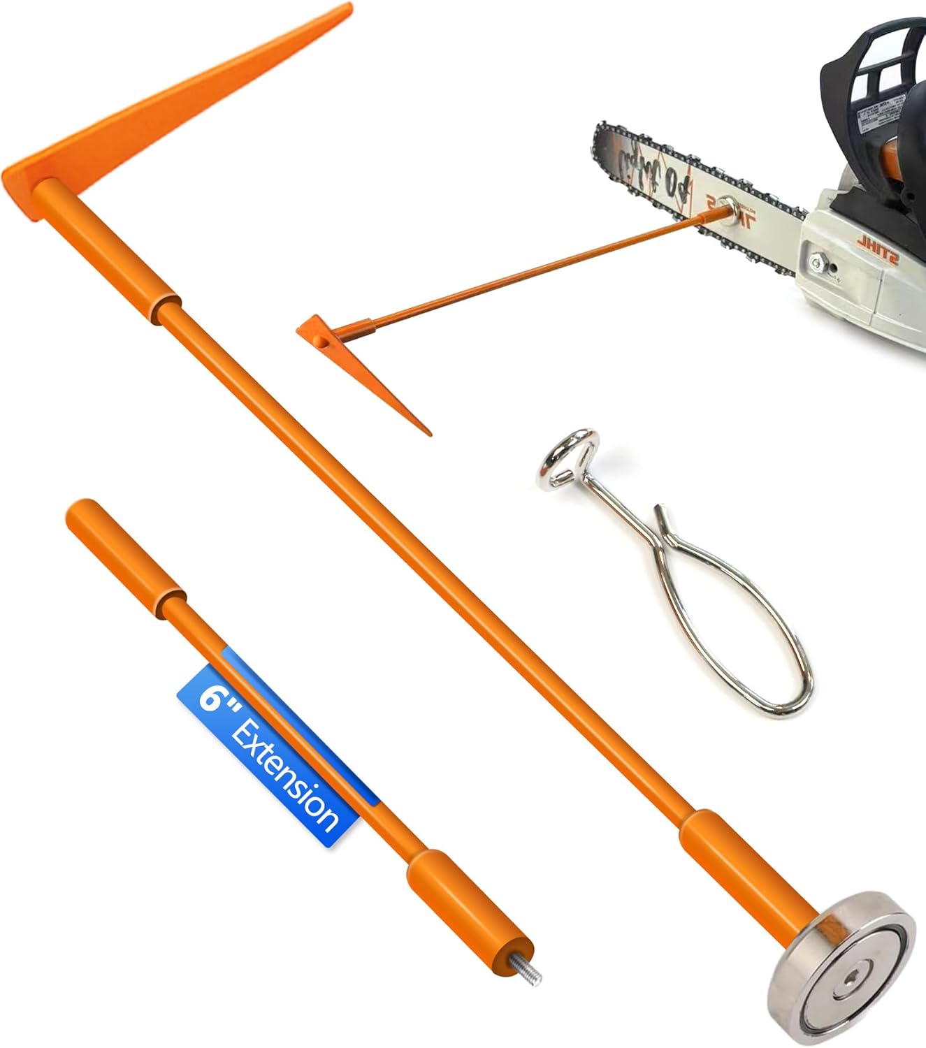 Magnetic Firewood Measuring Tool, Firewood Marker for Chainsaw Accessories and Tools 1 PACK