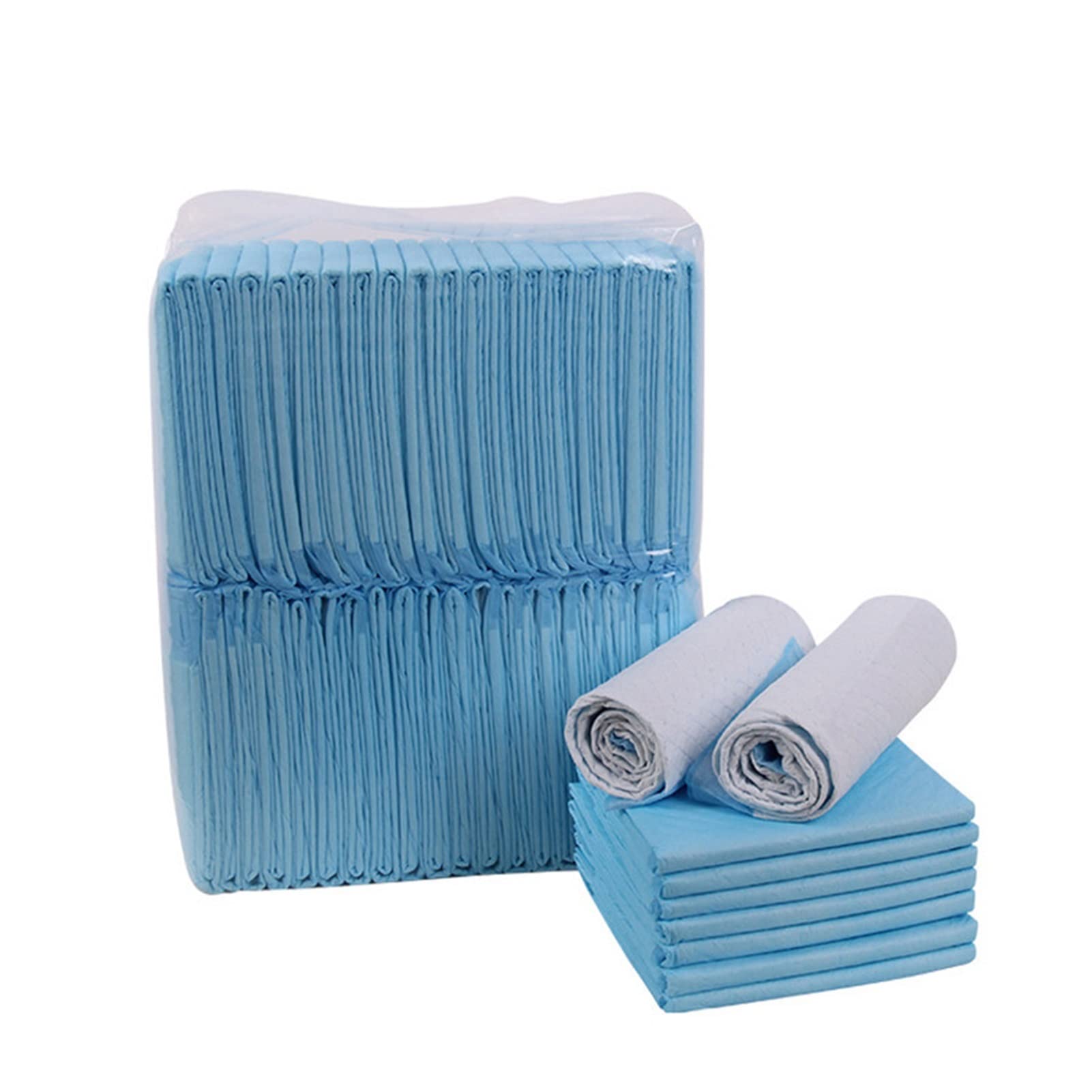 ZZSRJ 50 unids/Lote Mascota pañal de Perro desechable Absorbente Almohadilla de Entrenamiento de la Almohadilla de Entrenamiento for el pañal de Limpieza de Perros