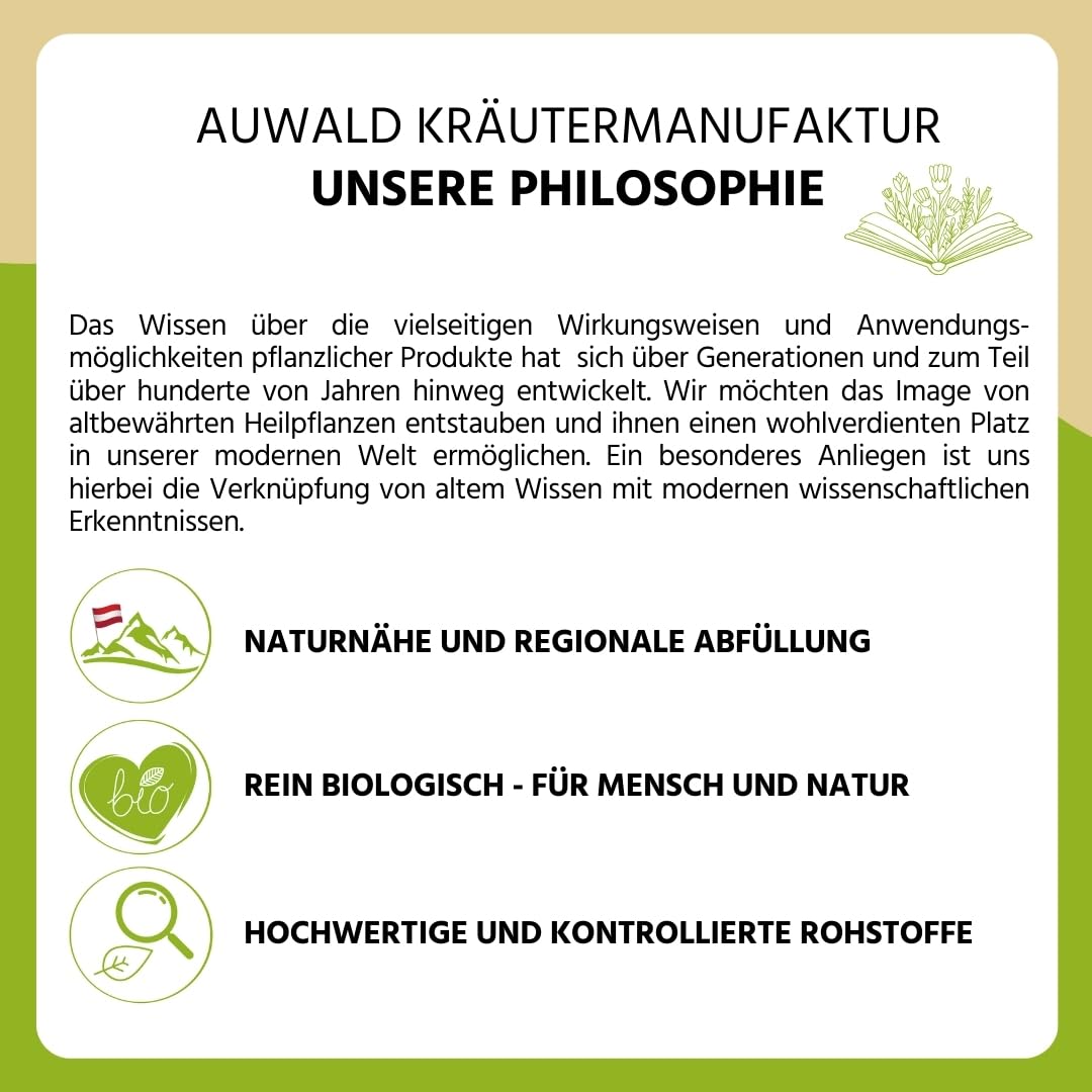 Auwald Salbei Tropfen BIO – 100% BIO Auszug, Extrakt, Tinktur – 100ml aus Österreich