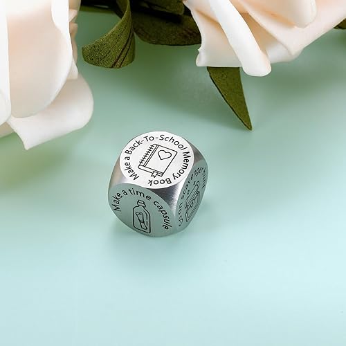 Miniatura 6 de Divertidos rellenos de calcetines navideños para adolescentes, niños y niñas, regalos de regreso a la escuela para niños, estudiantes, dados de