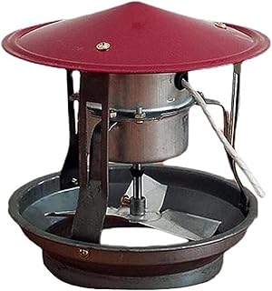 JHKJ Roof Chimney Induced Draw Smoke Extractor Inducer Fan, Not Easy to Rust Chimney Fan, Chimney Exhaust Fan, Induced Draft Fan for Chimney 40W