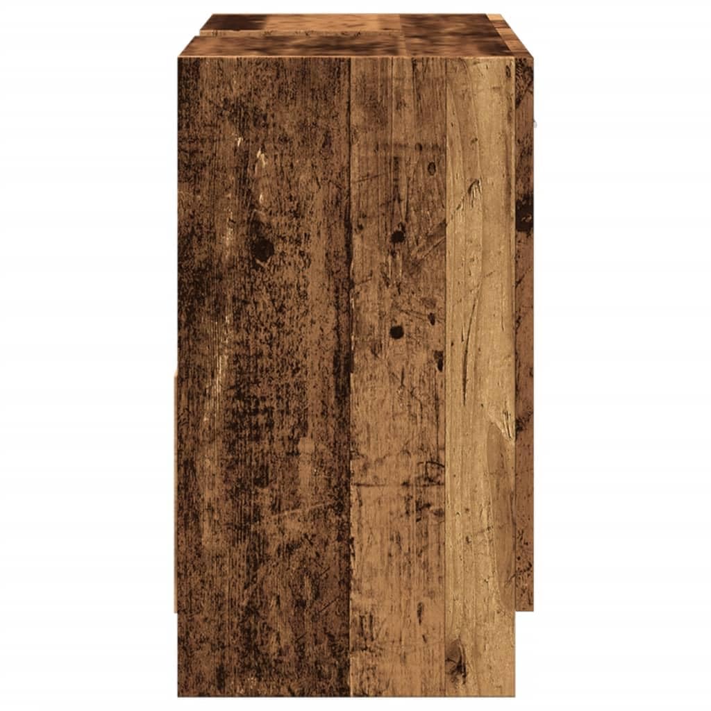 ShGaxin Szafka do umywalki inżynierii drewna w wieku 63x30x54 cm, szafka łazienkowa, szafka pod umywalkę, meble łazienkowe, meble umywalkowe - 858323