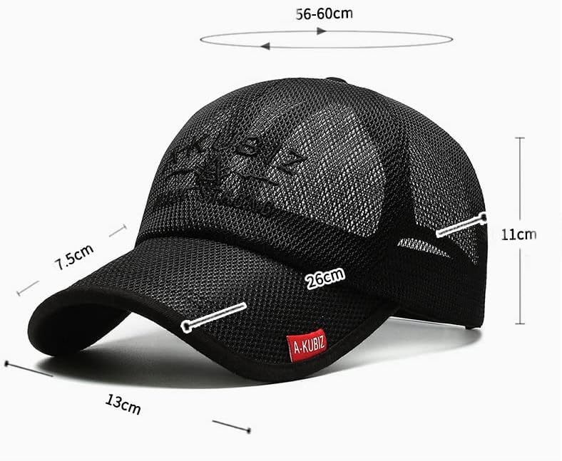 Summer Mesh Baseball Cap for Men Women Trucker Mesh Hat Baseball Hats Outdoor Sports Running hat - Image 7