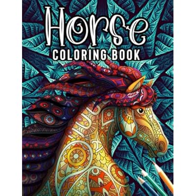 Horse Coloring Book