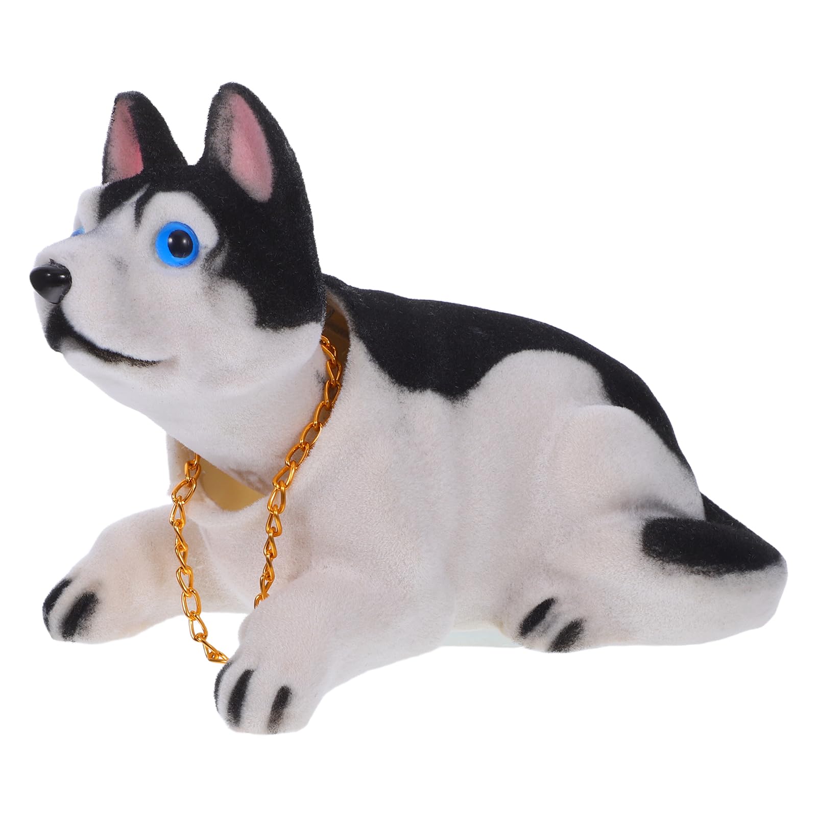 Wakauto Bobblehead Dolls Shaking Head Dog Desktop Ornament Gift for Home Shop Car Dashboard Decor