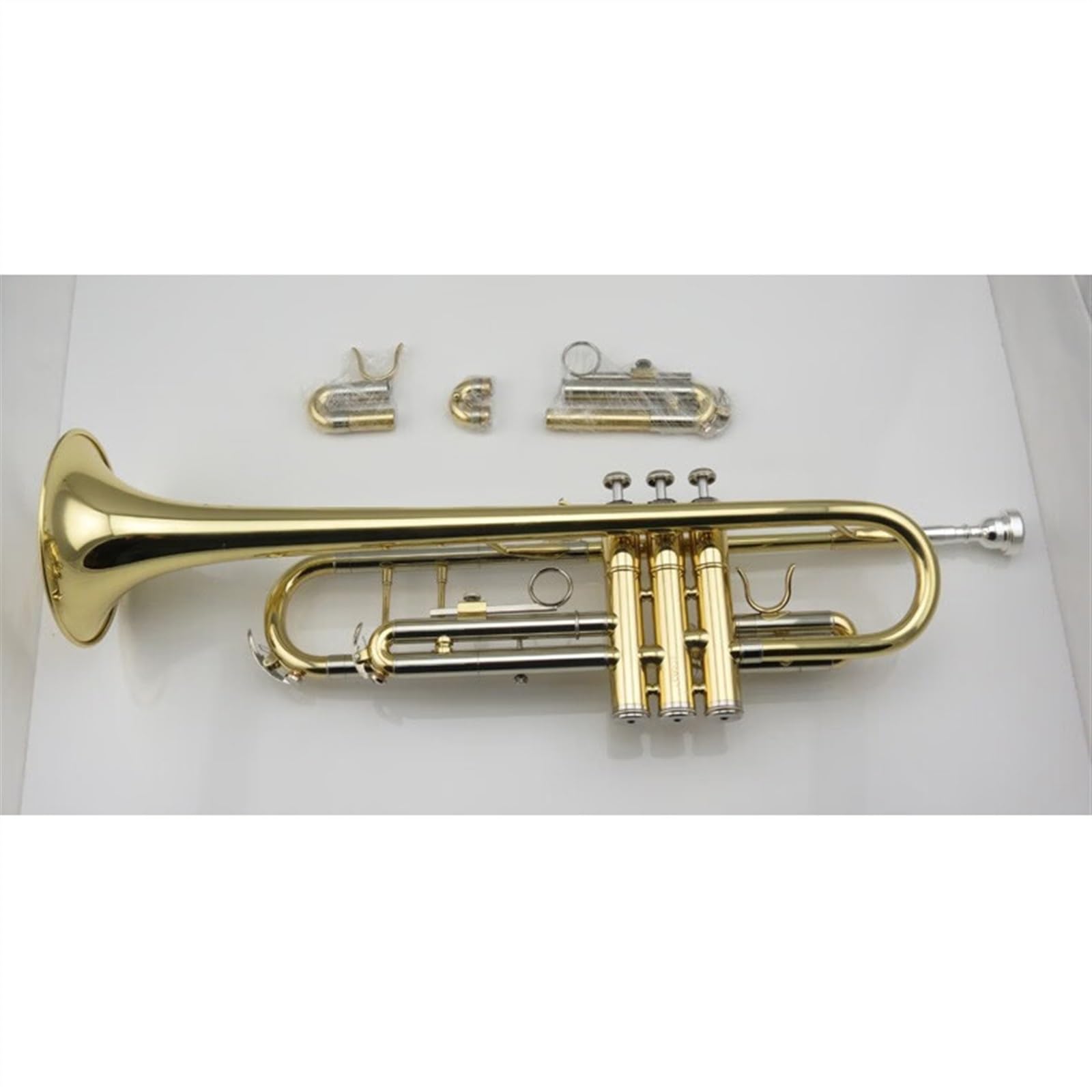 Musikinstrument Trompete Trompeteninstrument B/C-stimmbar Einsteigertest