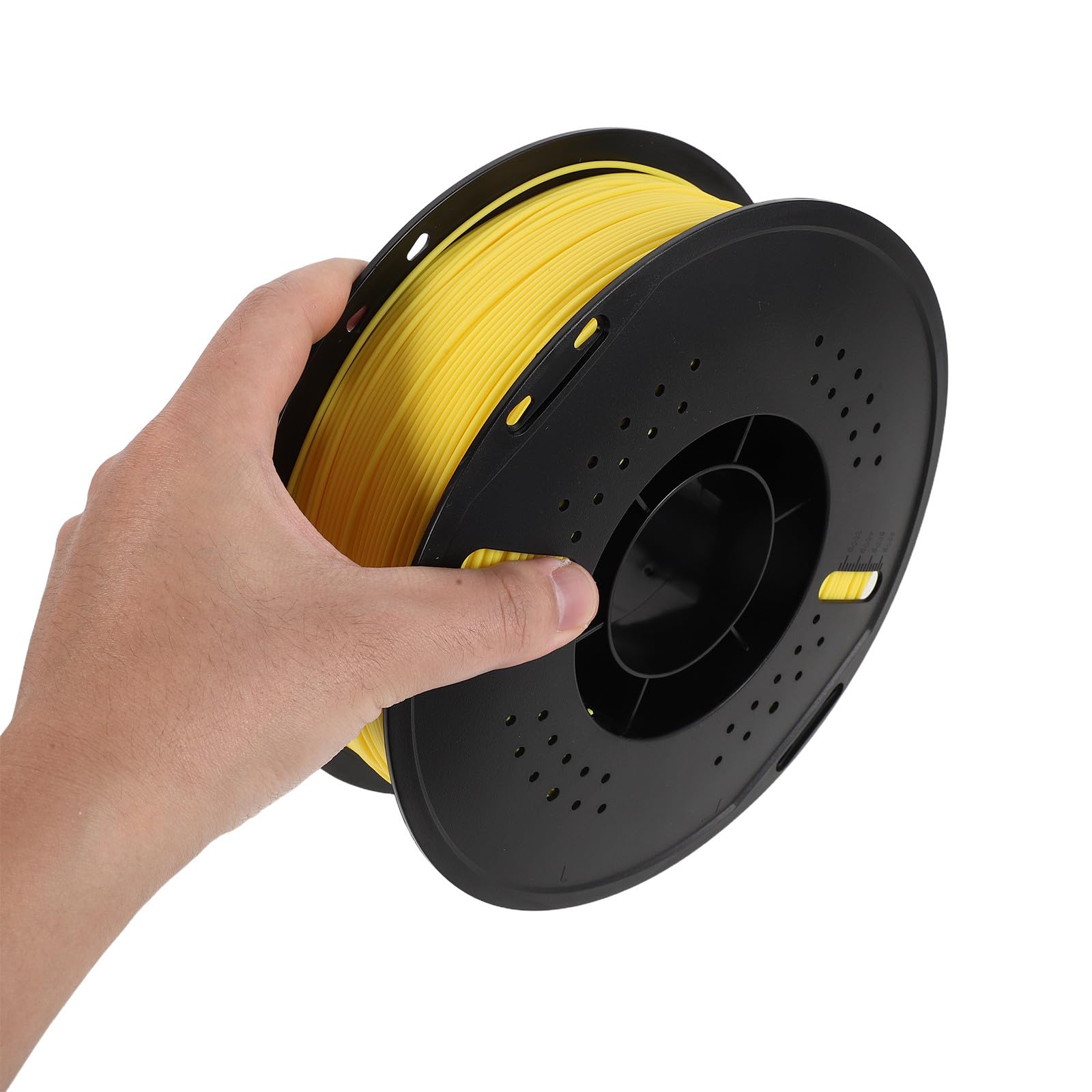 Kisangel Paquete de filamento para impresora 3D - Bobina de filamento transparente pastel de 1,75 mm - Suministros para impresión 3D para proyectos de bricolaje y manualidades festivas - Bobina de 1