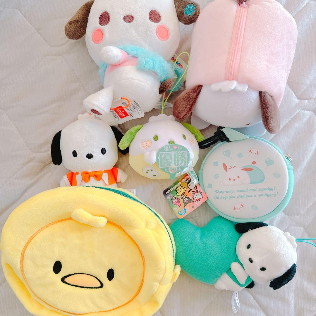 大量36個♡Sanrio ポチャッコぬいぐるみ＆貯金箱などグッズまとめ売り 大量36個♡Sanrio ポチャッコぬいぐるみ＆貯金箱などグッズまとめ売り