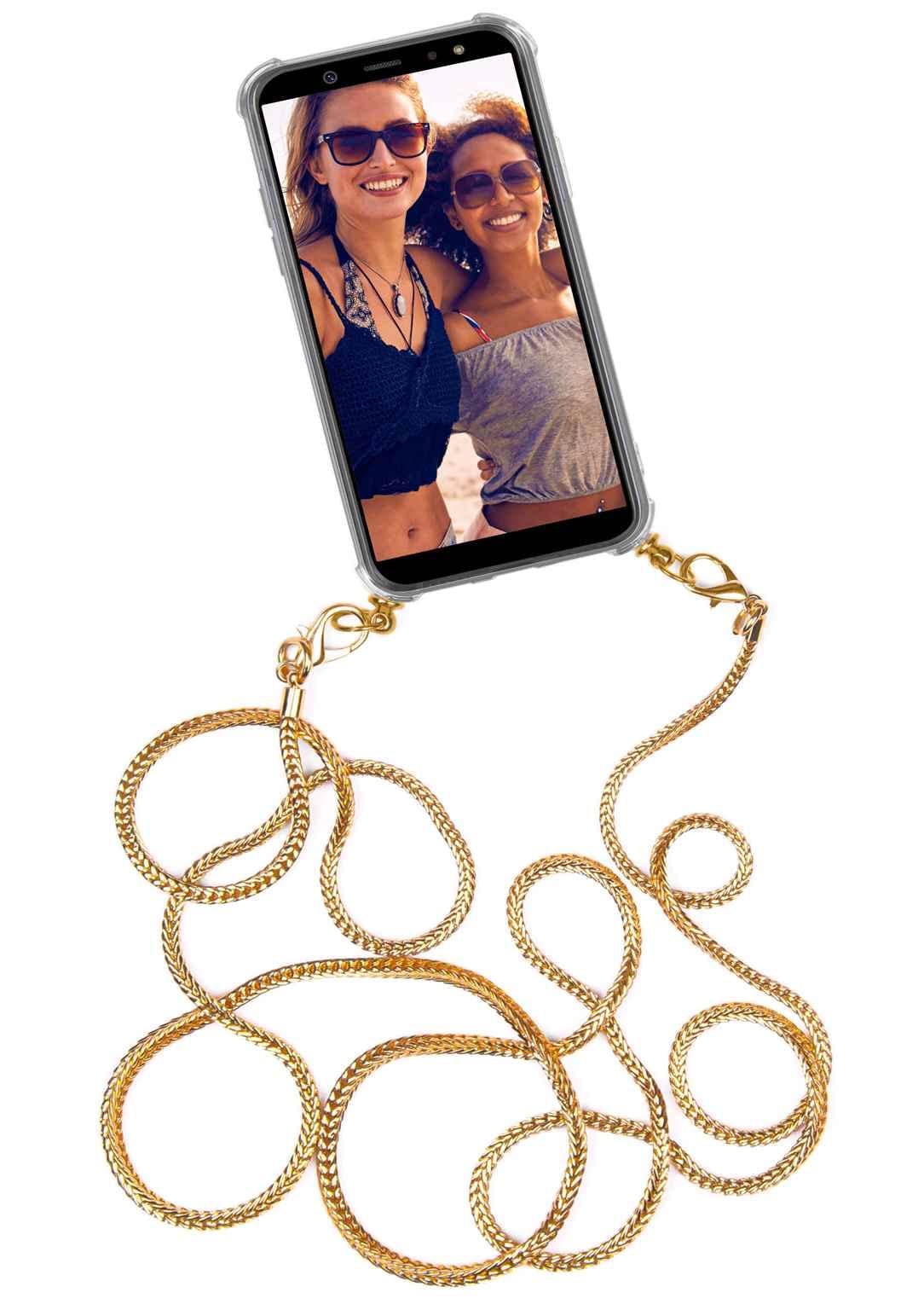 ONEFLOW Handykette Universal - Edelstahl Kette Mit Karabinern Roségold