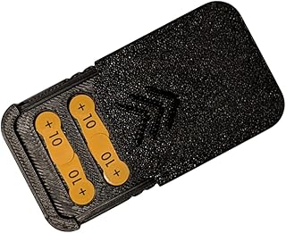 3BP - Size 10 Small (4X) Hearing Aid Battery Case, New Slim Design Pocket Size Storage Container