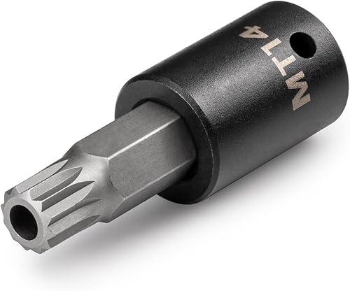 TEKTON 12 pulgada Drive x MT14 Zócalo de punta de impacto cuadrado triple resistente a manipulaciones  SIB29214
