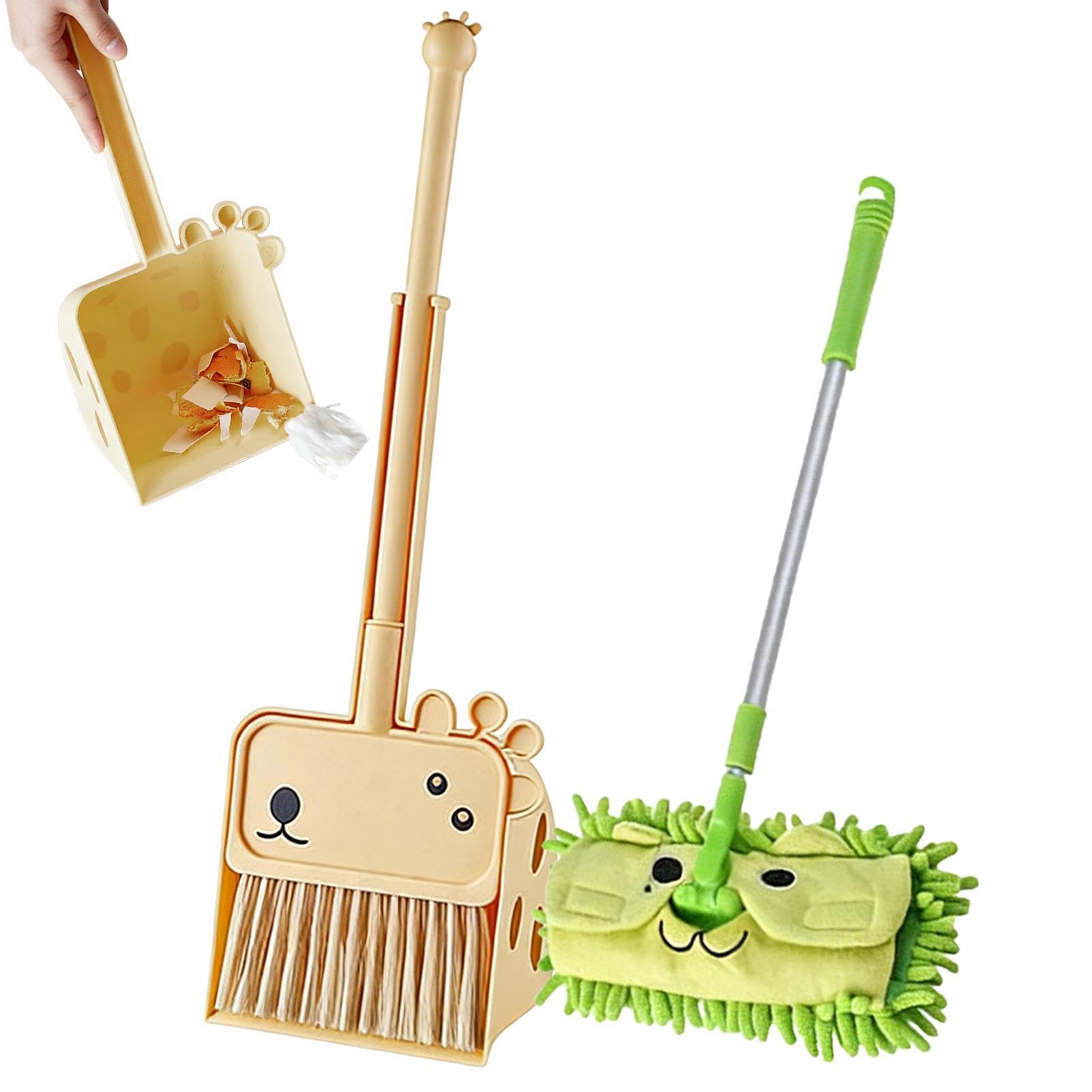 Set balai et pelle à poussière Kit de nettoyage | Mini balai et ramasse-poussière Pour , garçons, adolescents, adultes, femmes, hommes, anniversaire, maison, chambre,