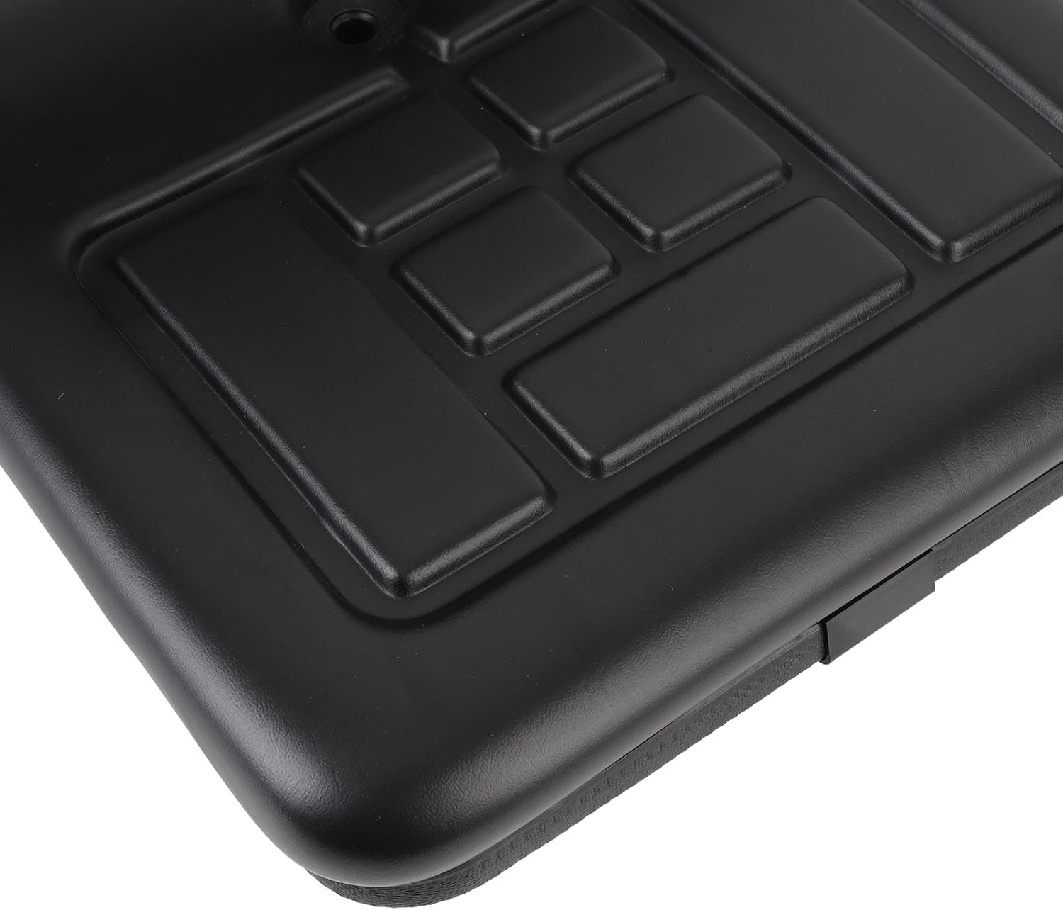 Eujgoov Universal Tractor Seat, PU Leather Construction with Comfortable Contoured Design and Adjustable Back, for Tractors Harvesting Machines Agricultural Machinery