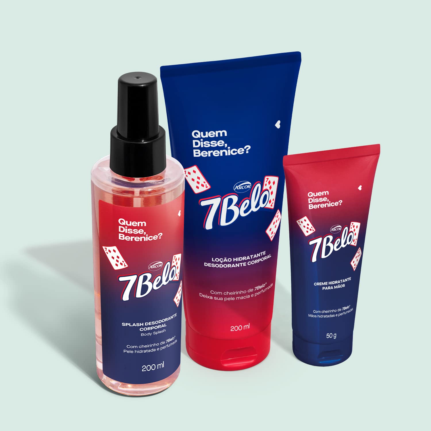 Quem disse, Berenice? Kit 7 Belo: Loção Hidratante 200ml + Creme