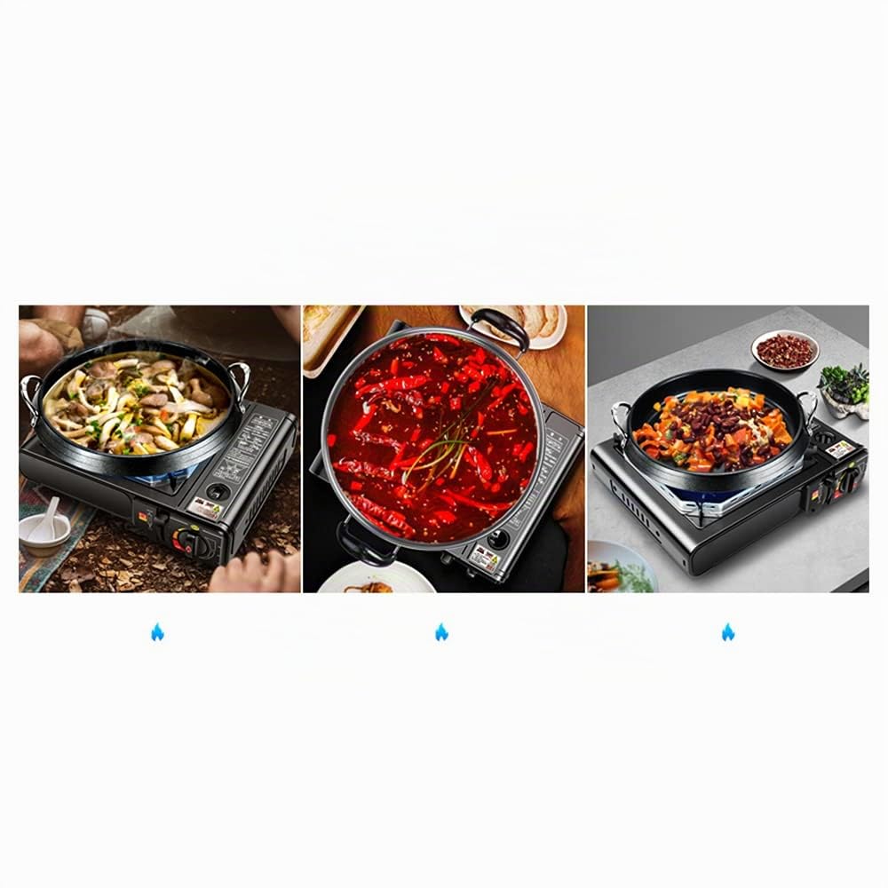 Yinleader - Set de cocina de camping portátil con estuche de transporte