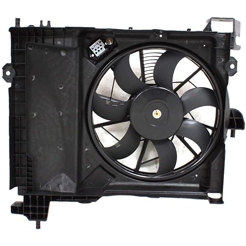 Miniatura 6 de Para Dodge Durango Conjunto de ventilador de refrigeración A/C condensador 2004-2009 para CH3113105 | 52029175AF