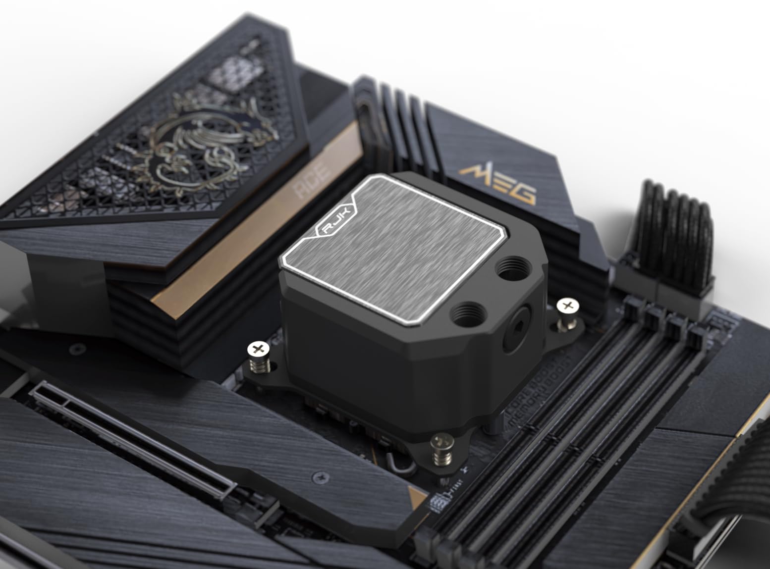 FORKIS DDC ULTRA CPU Wasserblock-Pumpen-Kombination schwarz
