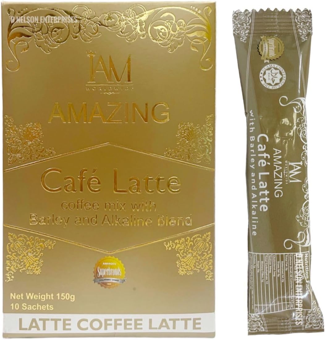 AMAZING CAFE LATTE WITH BARLEY & ALKALINE (CAFE LATTE)