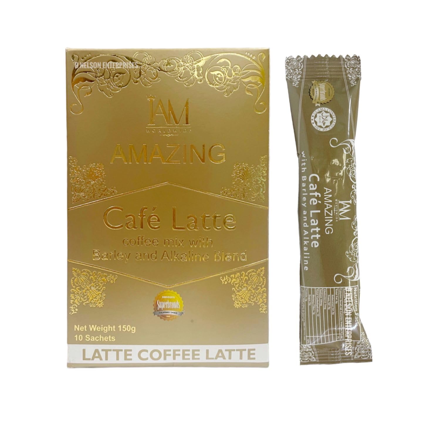 AMAZING CAFE LATTE WITH BARLEY & ALKALINE (CAFE LATTE)