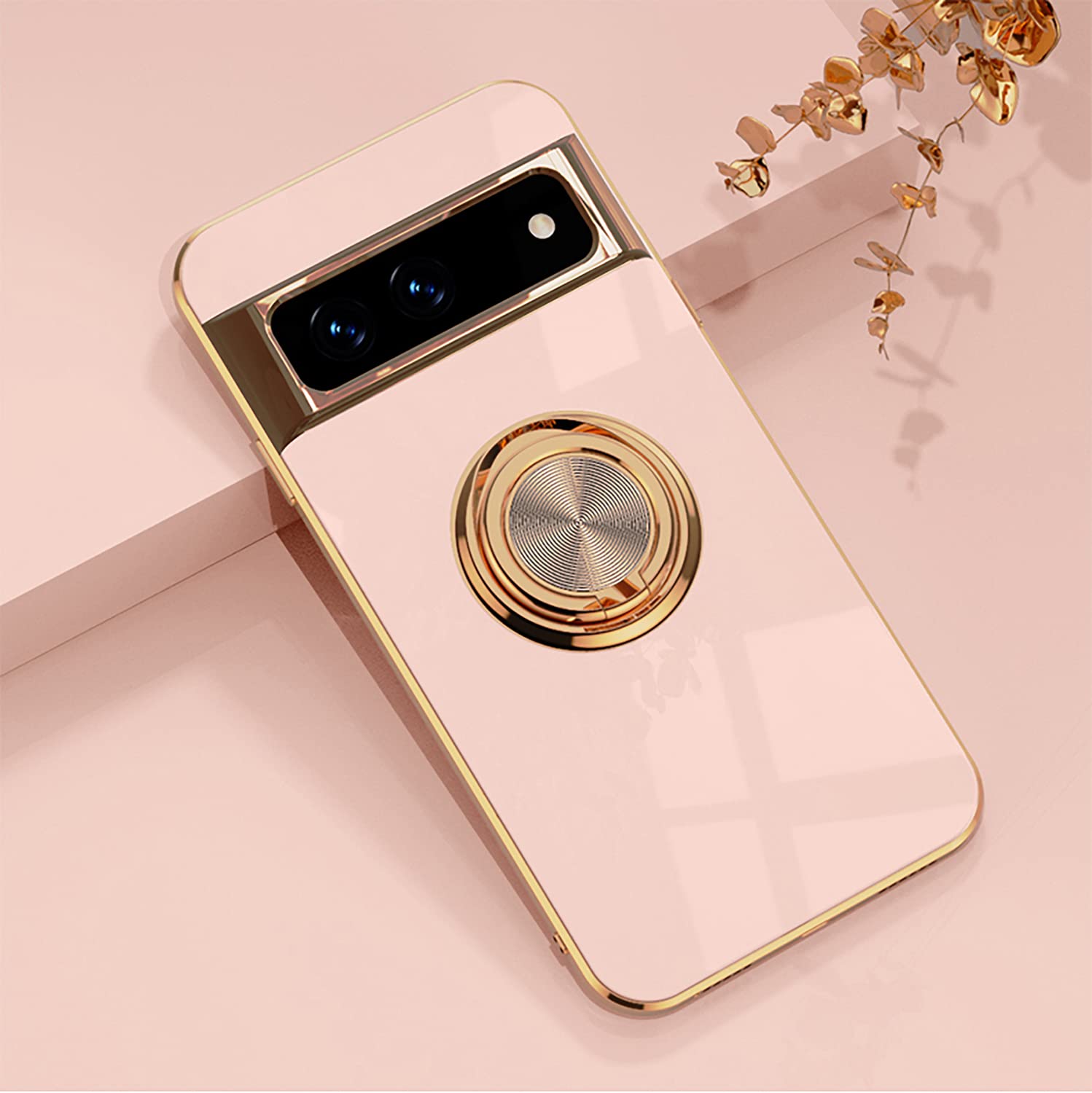 Compatibile con Cover Google Pixel 7 Pro Glitter Silicone Antiurto, Custodia Google Pixel 7 Pro TPU Sottile Brillantini Protezione Case (d'argento