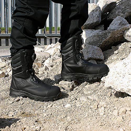 Rock Fall RF710 Magma - Botas de seguridad para metatarso interno de pierna  alta, impermeables, Boa, UK 8, Negro, 1 : Amazon.es: Zapatos y complementos
