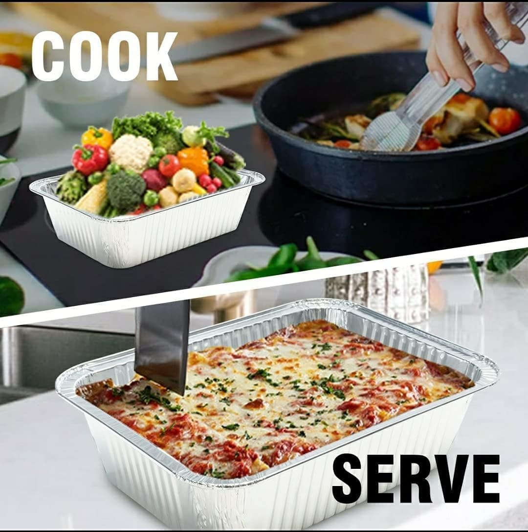 Interfold 200 fogli di alluminio pretagliati, 30,5 cm x 27 cm, pellicola da cucina pop-up, tirare e avvolgere il foglio di alluminio goffrato per arrostire, rivestimento grill (confezione