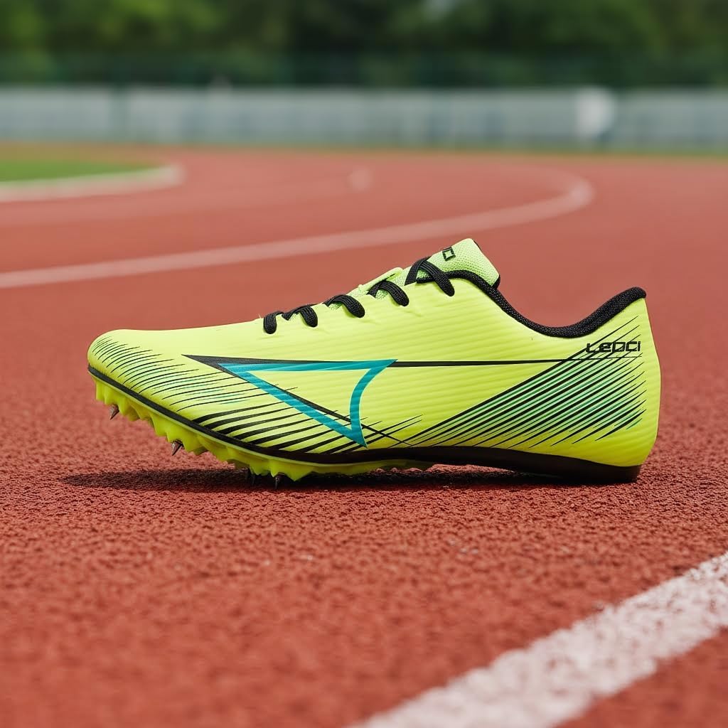Men's Track and Field Spikes Shoes Women's Metal Spikes Lightweight Running and Jumping