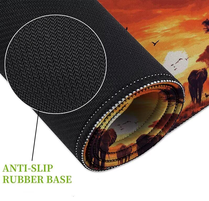 Tapis de souris gaming imperméable et antidérapant grand format D1-726 - 5