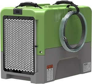 ALORAIR LGR Dehumidifier with Built-in Pump, for Water Damage Restoration, 6 Years Warranty, cETL Listed, Up to 180 PPD (Saturation), 85ppd at AHAM, Flood Repair