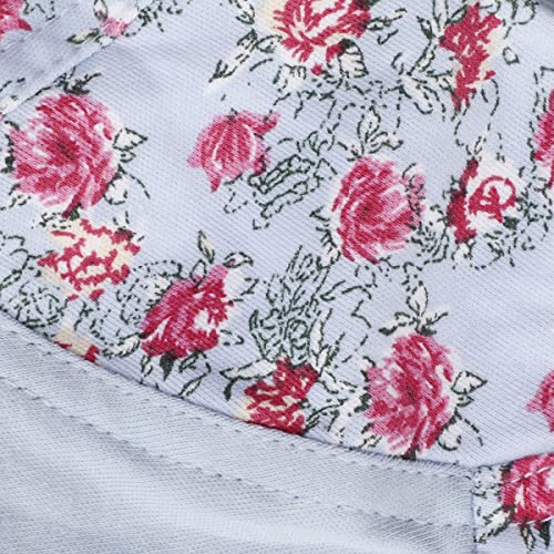 Image of Women Padded Printed Bra - Made of Pure Cotton Full Coverage Non Wired Seamless Pushup Soft Cup for T-Shirt Saree Dress Sports Garment for Daily Use Everyday