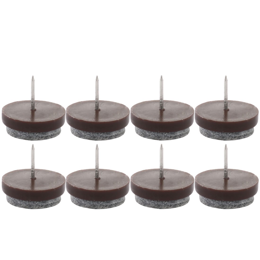 Home Table Chair Furniture Feet Legs Floor Protector Anti-Sliding Felt Pad Nails Pack of 8 id de4 6d1