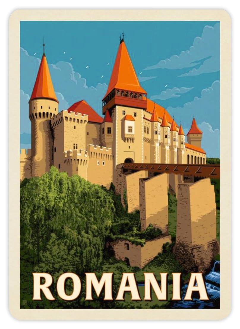 Romania Fridge Magnet (Romania)