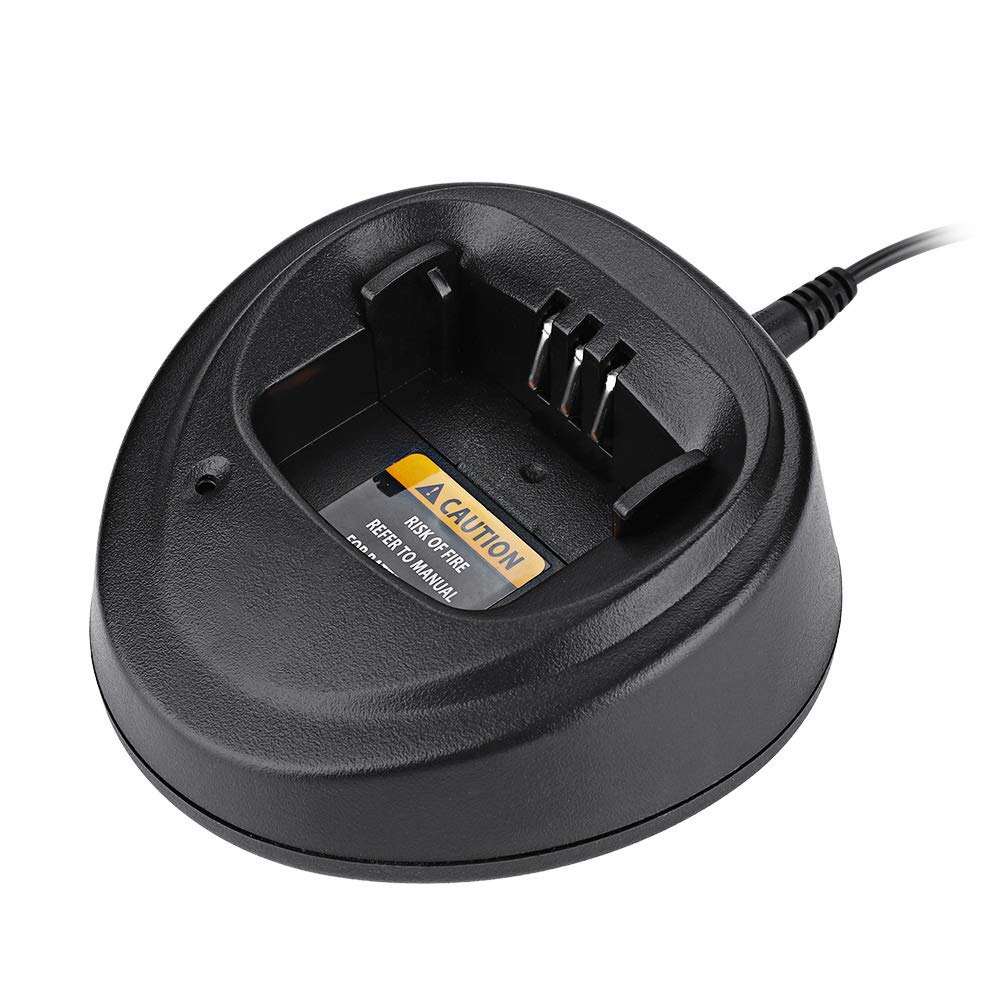 Walkie Talkie de 12V, Adaptador para EP450 GP3188 GP3688 CP040 25v 6 X Cargador Caja de Batería Compatible con Enchufe de la UE