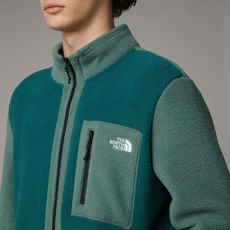 Image of THE NORTH FACE Men's Yumiori Full Zip Jacket | Lightweight Fleece Coat With Embroidered Logo, Zip Pockets